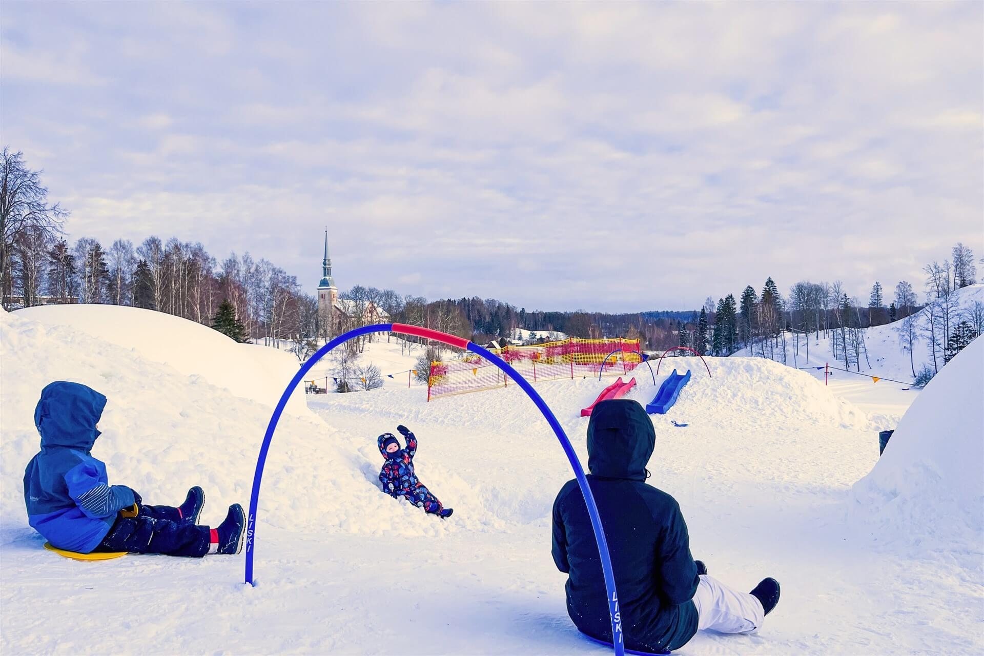 The largest winter park<br>in Estonia!